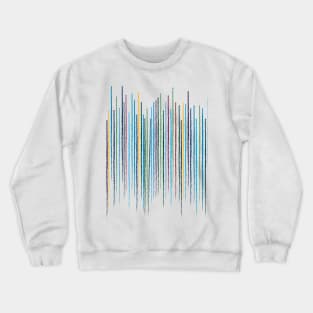 Thin Vernal Lines Crewneck Sweatshirt